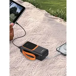 Внешний аккумулятор Power bank 7GO GPW-08 30000mAh PD22,2W+QC3.0 батарея быстрая зарядка Чёрный - миниатюра 2