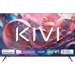 Телевізор Kivi U760Q 55'' LCD Ultra HD 4K (55U760QB) [135144]