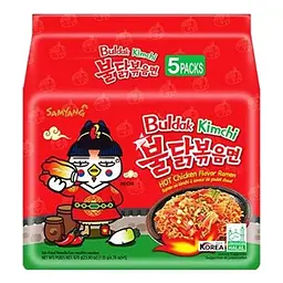 Локшина рамен  Samyang Buldak Hot Chicken Ramen Kimchi 5шт