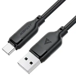 Дата кабель Acefast C16-04 USB to Type-C 3A (1.2m) Black - мініатюра 2