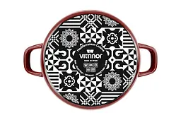Каструля антипригарна GARNET з кришкою 26 см 5 л VITRINOR - мініатюра 3