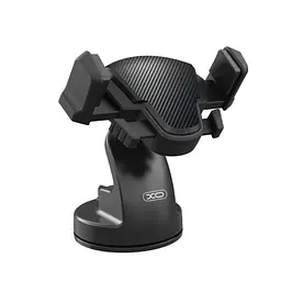 Автотримач XO C88 Suction Cup Car Bracket One-touch lock for stable travel Чорний