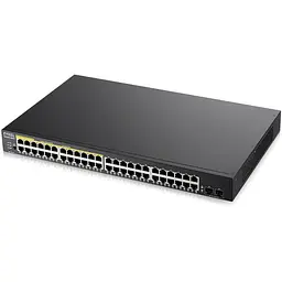 Комутатор ZYXEL GS1900-48HP (GS1900-48HPV2-EU0101F)