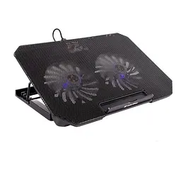 Охолоджувальна підставка для ноутбука 15.6 дюйма ColorWay Cooling Game CL-Q100 2xfans