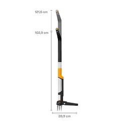 Інструмент для видалення бур'янів Fiskars X-series™ телескопічний 103–122 см (1080510) - мініатюра 3