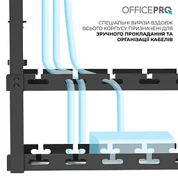 Органайзер для кабелів Officepro CT510B - мініатюра 6