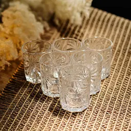 Набір чарок для міцних напоїв Yiwu Shot glass 6 штук по 75 мл склянки для напоїв з товстими стінками HP-17-36 - мініатюра 2