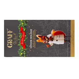 Чай чорний байховий Graff Ginger holiday з імбирем, корицею та кардамоном у пакетиках 36 г (20 шт. х 1.8 г) - мініатюра 4