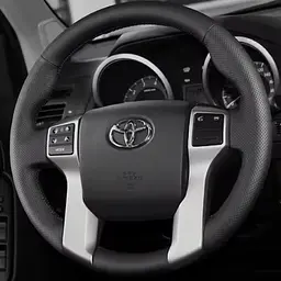 Чохол Обплетення Керма для Toyota Land Cruiser Prado 2010-2017 Шкіра (Модельна Викрійка)
