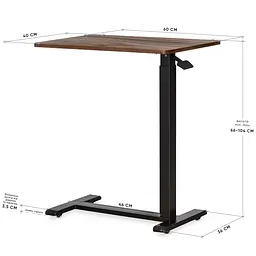 Стіл Hommex Mobidesk Lite Walnut ( TH-010 lite Walnut) - мініатюра 2