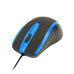 Дротова миша HAVIT HV-MS753 USB Black/Blue (1000 DPI, 3 кл) HAVIT (23938-000) - мініатюра 2