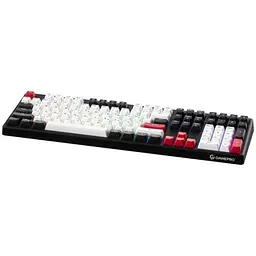 Клавіатура GK650 75%, Black/White, EN/UA, USB GamePro teh0028283 - мініатюра 3
