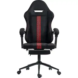 Геймерське крісло GT Racer X-2331 Fabric Black/Red - мініатюра 2