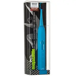 Звукова гідроактивна зубна щітка Megasmile Black Whitening ІІ Pacific Blue, блакитний