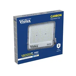 Прожектор LED Violux CARBON 150W 5000K 18000lm IP65 ( 400182 ) - мініатюра 4