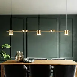 Світильник підвісний Friendlylight Motvikt PL5 Gold FL5095