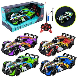 Радіокерована модель гоночного автомобіля Speed ​​Racing 1:18 зі світлодіодами (US-22015A~18A) в асортименті