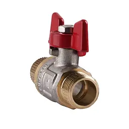 Кран кульовий прямий Q Professional 1/2″ ЗЗ КБ PN40 QP153 - мініатюра 3