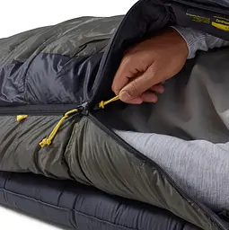 Спальник Sea To Summit Spark Pro -1C/30F Long Beluga Black L лівий (1033-STS ASL041071-210104) - мініатюра 9
