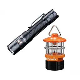 Ліхтар Fenix PD35R ACE LED 2000 лм + наключний ліхтар CL01 (помаранчевий) (PD35RACE-CL01O)