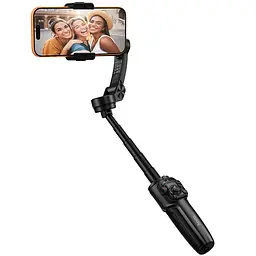 Стабілізатор Hoco K91 Support 3-axis smart gimbal Black - мініатюра 5