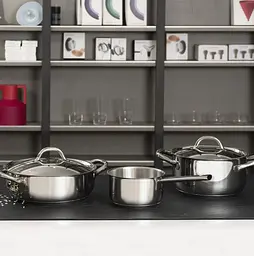 Каструля низька Barazzoni Chef line 24 см 2.7 л (163104024) - мініатюра 3
