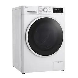 Пральна машина LG фронтальна, 8,5 кг, 1200, A+++, 48см, дисплей, пара, інвертор, білий (F2V3GS7WW) - мініатюра 2