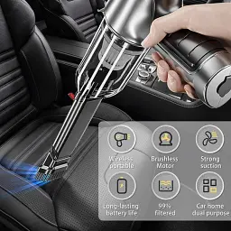Бездротовий автомобільний пилосос Vacuum Cleaner HL 107 - мініатюра 7