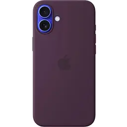 Чохол до мобільного телефона Apple iPhone 16 Plus Silicone Case with MagSafe - Plum (MYYD3ZM/A)