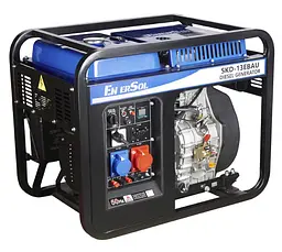 Генератор дизельний EnerSol 12/13 кВт електростартер SKD-13EBAU - мініатюра 2