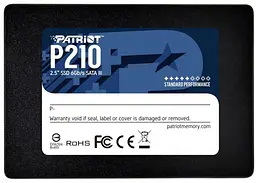 Накопичувач SSD 512GB Patriot P210 2.5 SATAIII TLC (P210S512G25)