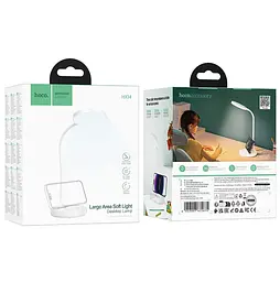 Настільна лампа Hoco HX14 Dazzling desktop lamp Білий - мініатюра 2