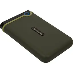 Зовнішній жорсткий диск Transcend StoreJet 2TB 25M3 Slim 2.5" USB 3.0 military green (TS2TSJ25M3G) - мініатюра 3