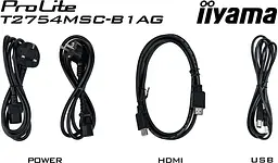 Монітор Iiyama 27" T2754MSC-B2AG Touch FHD IPS 83Hz (T2754MSC-B2AG) - мініатюра 12