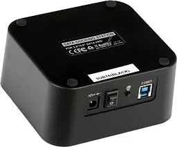 Док-станція AgeStar 3UBT6 для 2xHDD/SSD 2.5"/3.5" SATA USB 3.0 black (3UBT6-6G) - мініатюра 3