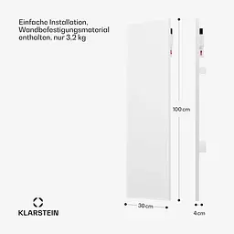 Інфрачервоний обігрівач Klarstein Wonderwall Air Smart 320 (10045440) - мініатюра 7