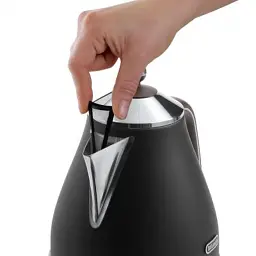 Електрочайник DeLonghi KBOV 2001.BK (KBOV2001.BK) - мініатюра 4