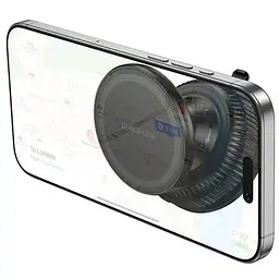 Автотримач Borofone BH139 Rider Vacuum Suction Magnetic Black - мініатюра 3