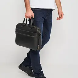 Чоловіча сумка Ricco Grande K17522-3-black 38х28х7 см Чорний - мініатюра 2