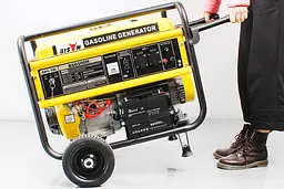 Бензиновий генератор BISON BS6500E 5.5 кВт, 25 л бак - мініатюра 9