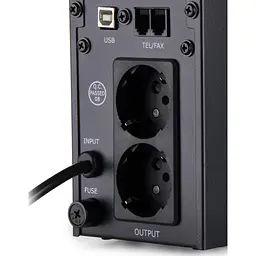Пристрій безперебійного живлення Vinga LED 800VA metal case with USB (VPE-800MU) - мініатюра 8