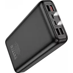 Зовнішній акумулятор Hoco DB81 Apollo 30000mAh 65W Black [122805] - мініатюра 5