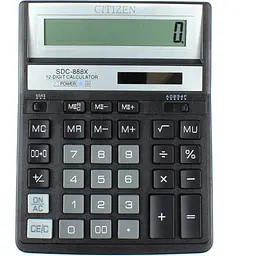Калькулятор Citizen SDC-888XBK