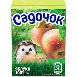 Сік Садочок Яблуко 200 мл (881155) - мініатюра 2