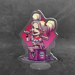 Акрилова колекційна фігурка Чібі Chibi Харлі Квін 10 cм