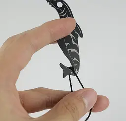 Міні-Мультитул NexTool (KT5521) EDC box cutter Shark Blue, Синій - мініатюра 12