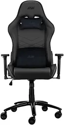 Ігрове крісло 2E Gaming Bushido II Black/Black (2E-GC-BUS-BK) - мініатюра 2
