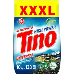 Порошок пральний Tino High-Power Universal Mountain spring 10 кг