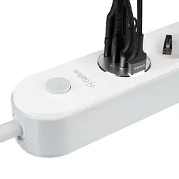 Мережевий фільтр Gelius G-Power GP-PS-001 (4 х розетки 4 х USB) White 2 м - мініатюра 6