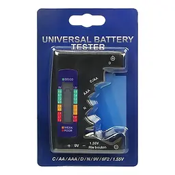 Тестер батарей та акумуляторів з індикаторною шкалою (1.5V, 9V) - мініатюра 2